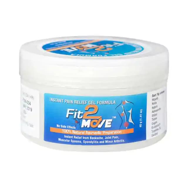 Fit 2 Move Gel (1 Jar Of 40 gm Gel)