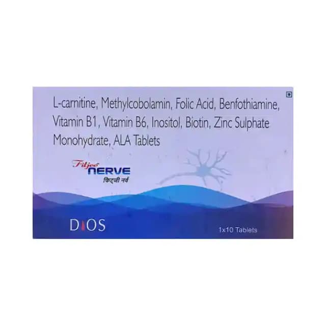 Fitjee Nerve (1 Strip Of 10 tablets)