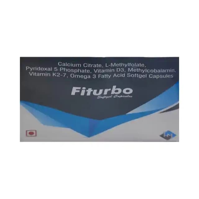 Fiturbo Softgel (1 Strip Of 10 soft gelatin capsules)
