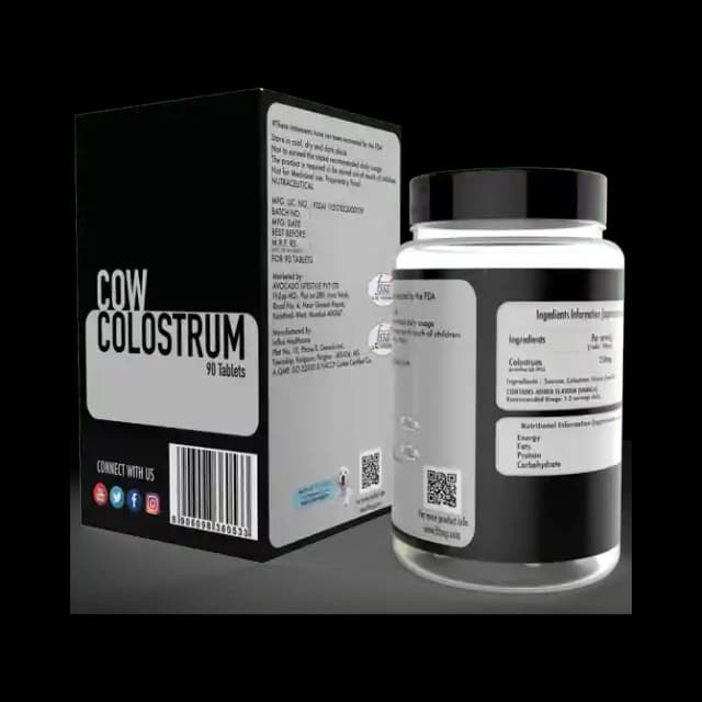 Fitzup Cow Colostrum (1 Bottle of 90 tablets)