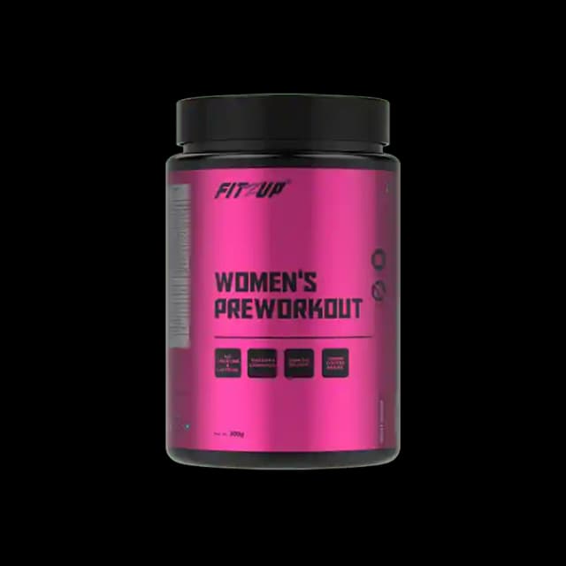 Fitzup Womens Preworkout (1 Jar Of 300 gm Powder)