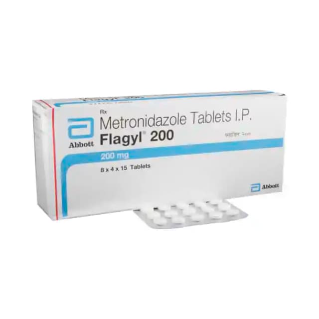 Flagyl 200 (15 tablets in 1 strip)