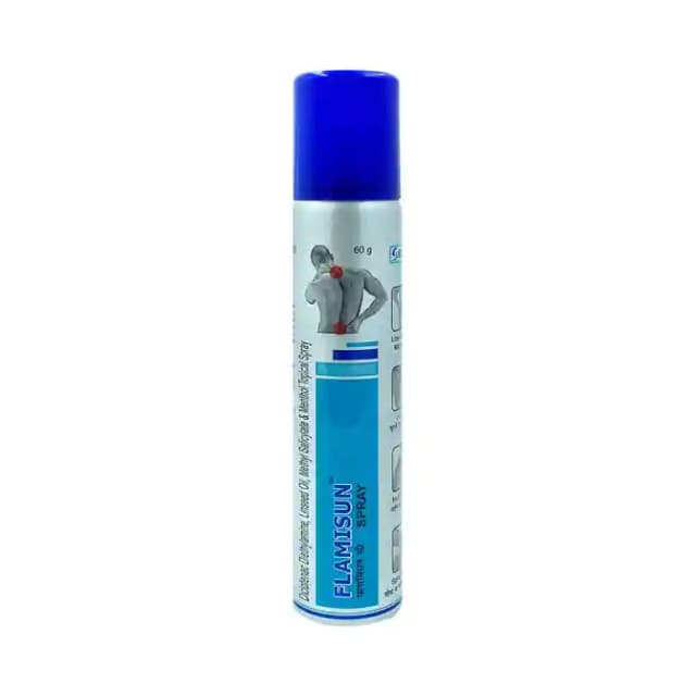 Flamisun Spray (1 Bottle of 60 gm Spray)