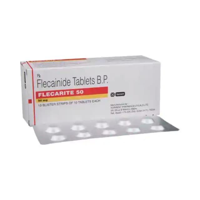 Flecarite 50 (10 tablets in 1 strip)