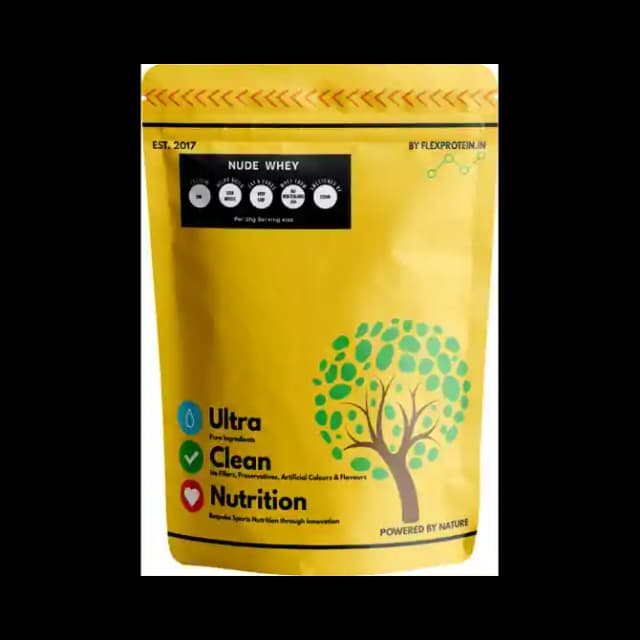 Flex Protein Nude Whey (1 Packet Of 1000 gm Powder)