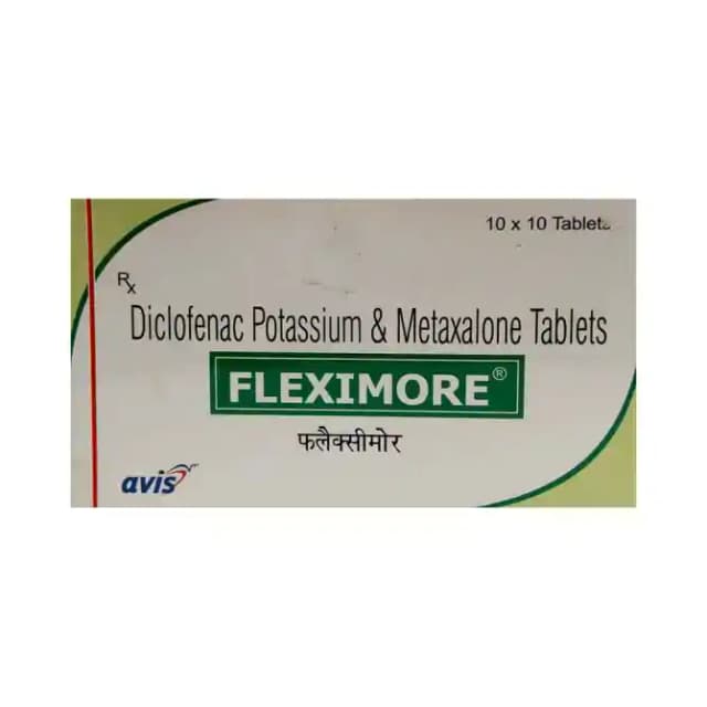 Fleximore (1 Strip Of 10 tablets)