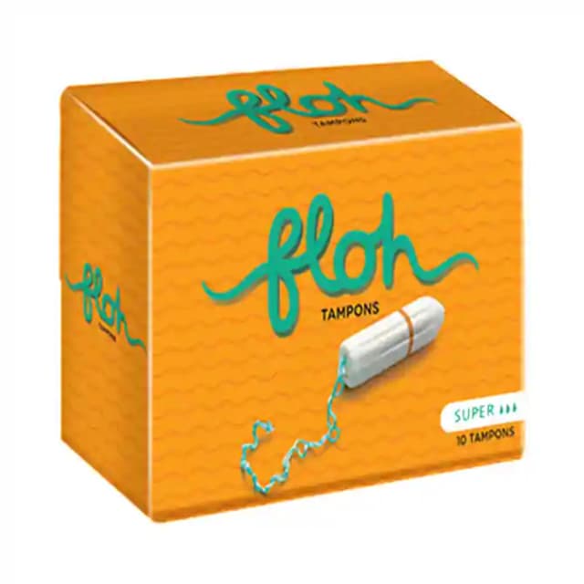 FLOH Tampons Super (1 Packet Of 10 tampons)