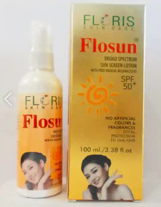 Flosun Spf 50+ Sunscreen Lotion (1 Bottle of 100 ml Lotion)