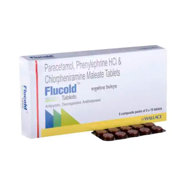Flucold (10 tablets in 1 strip)