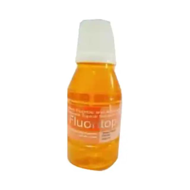 Fluoritop Mouth Wash Orange (1 Bottle of 160 ml Mouth Wash)