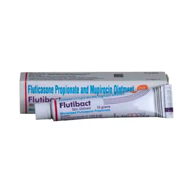 Flutibact Ointment (10 gm in 1 tube)