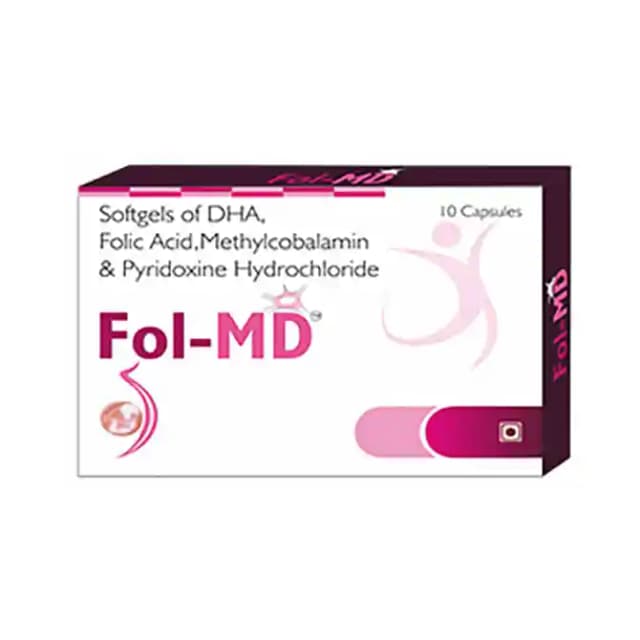 Fol MD Soft Gelatin (1 Strip Of 10 soft gelatin capsules)