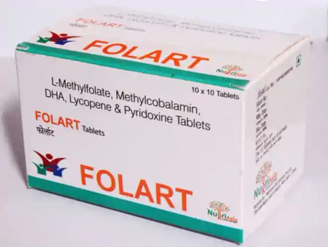 Folart (1 Strip Of 10 tablets)