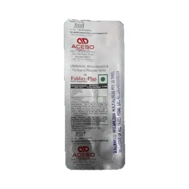 Folday Plus (1 Strip Of 10 tablets)