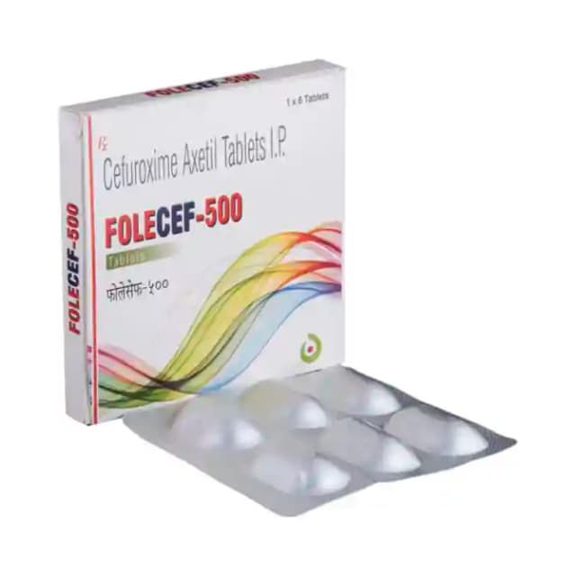 Folecef 500 (6 tablets in 1 strip)