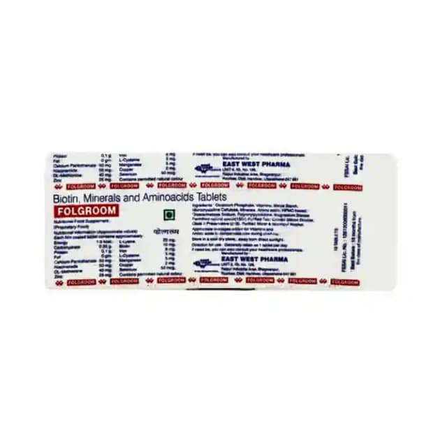 Folgroom (1 Strip Of 10 tablets)