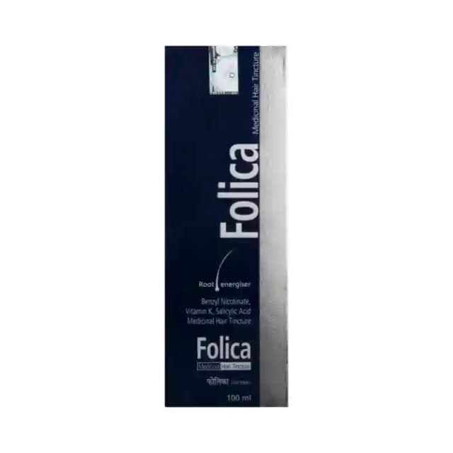 Folica Hair Tincture (1 Bottle of 100 ml Solution)