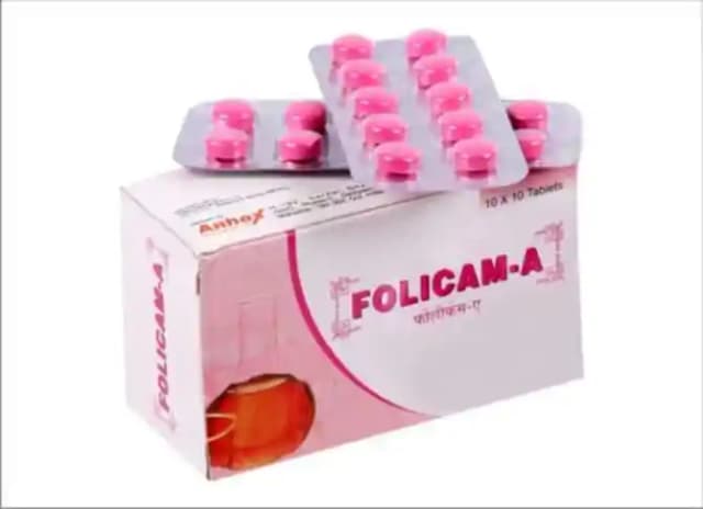 Folicam A (1 Strip Of 10 tablets)