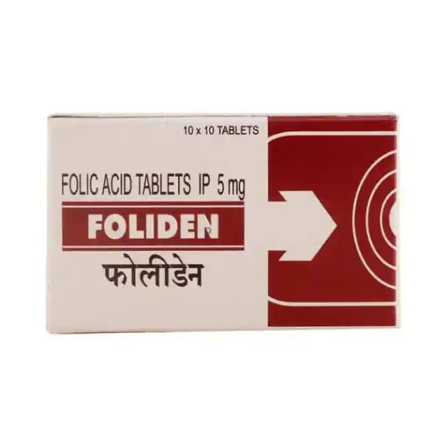 Foliden (1 Strip Of 10 tablets)