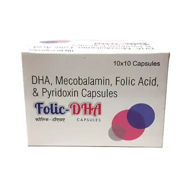 Folik DHA (1 Strip Of 10 capsules)