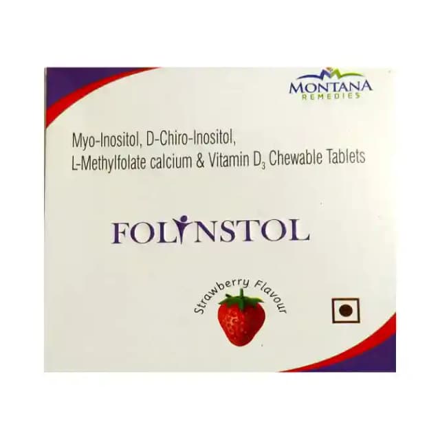 Folinstol Chewable (1 Strip Of 6 Chewable Tablets)