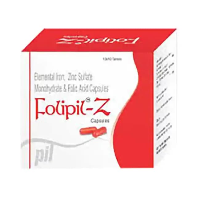 Folipil Z (1 Strip Of 10 capsules)