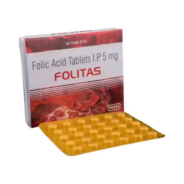 Folitas 5mg (1 Strip Of 30 tablets)