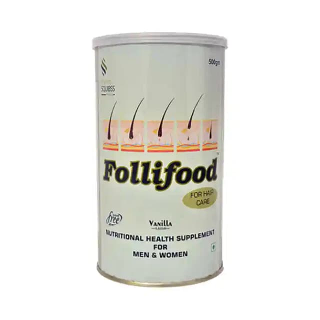 Follifood Powder Vanilla (1 Bottle of 500 gm Powder)