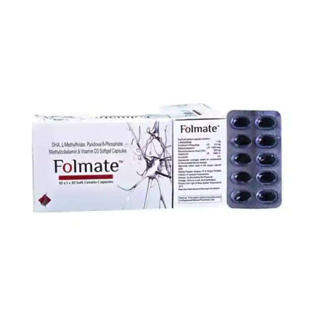 Folmate Soft Gelatin (1 Strip Of 10 soft gelatin capsules)