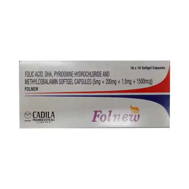Folnew (1 Strip Of 10 capsules)