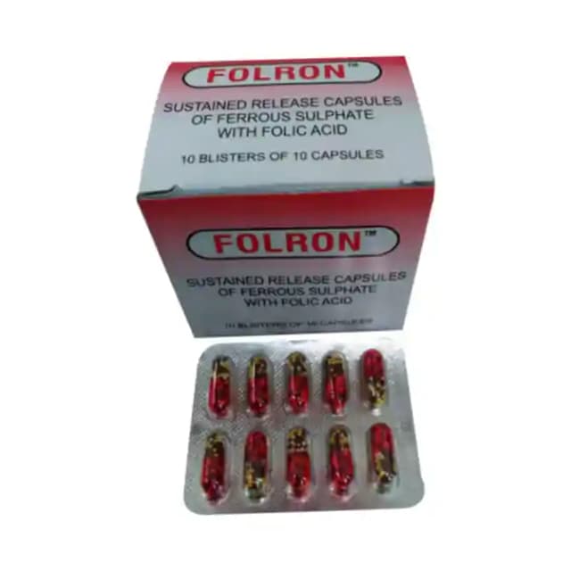 Folron SR (1 Strip Of 10 capsule sr)