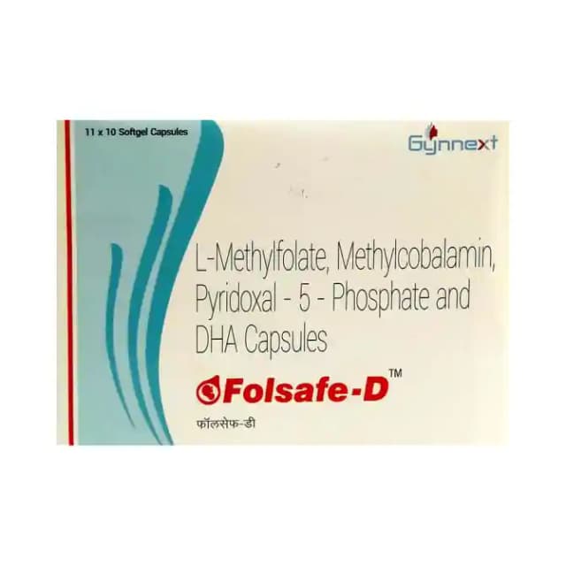 Folsafe D (1 Strip Of 10 capsules)