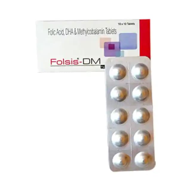 Folsis DM (1 Strip Of 10 tablets)