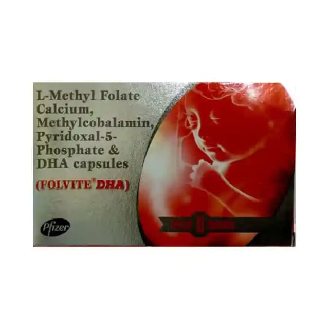 Folvite DHA Soft Gelatin (10 Capsules in 1 strip)