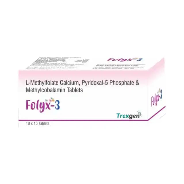 Folyx 3 (1 Box Of 100 tablets)