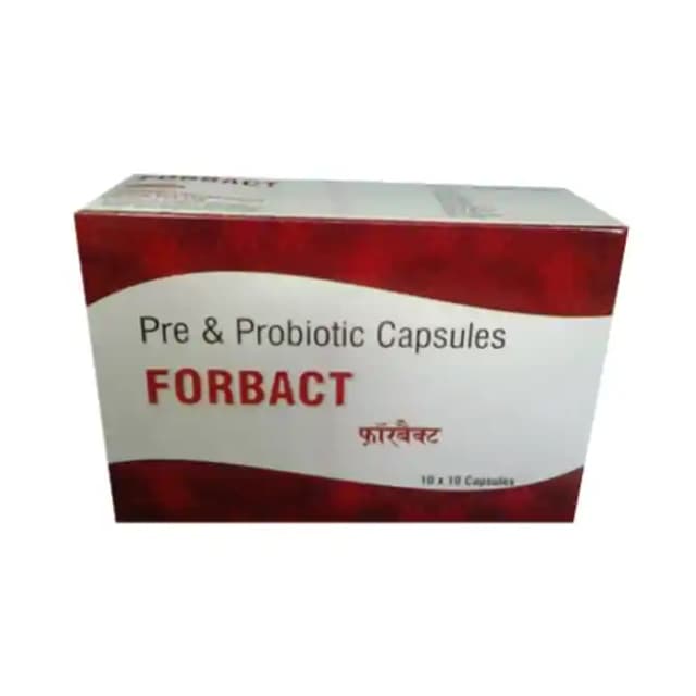 Forbact (1 Strip Of 10 capsules)