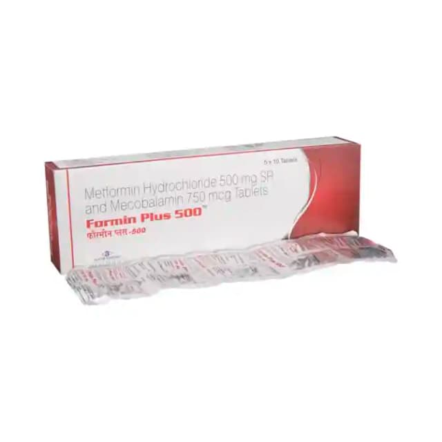 Formin Plus 500 SR (10 tablets sr in 1 strip)