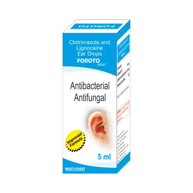 Foroto Ear Drop (5 ml in 1 bottle)