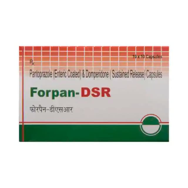 Forpan DSR (10 capsule sr in 1 strip)