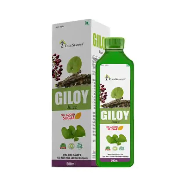Four Seasons Giloy Juice (1 Bottle of 500 ml Juice)