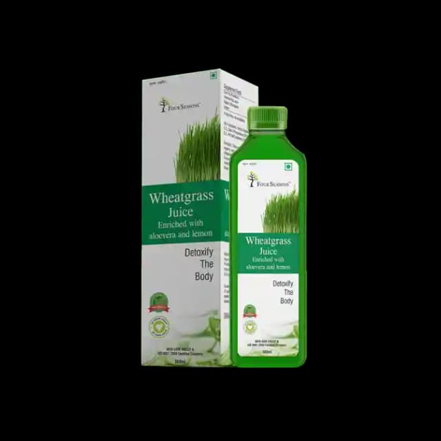 Four Seasons Wheatgrass Juice (1 Bottle of 500 ml Juice)
