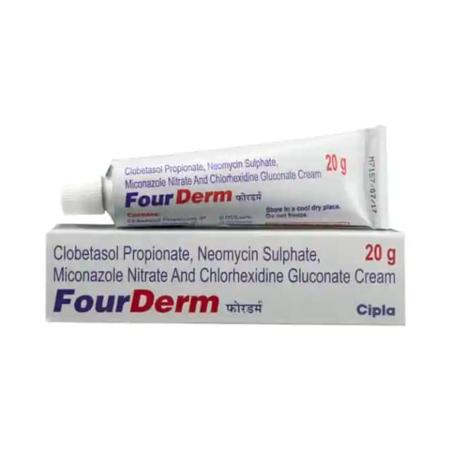 Fourderm Cream (20 gm in 1 tube)