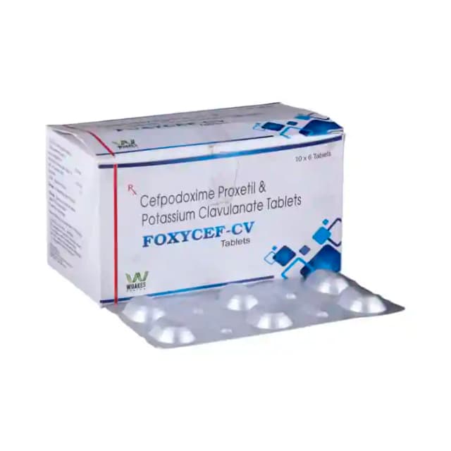 Foxycef CV (6 tablets in 1 strip)