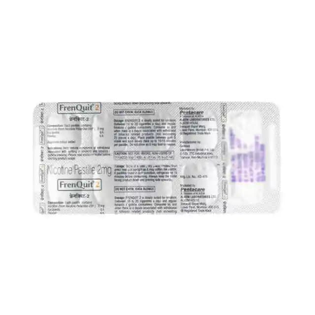 Frenquit 2mg Pastilles (1 Box Of 10 pastilles)