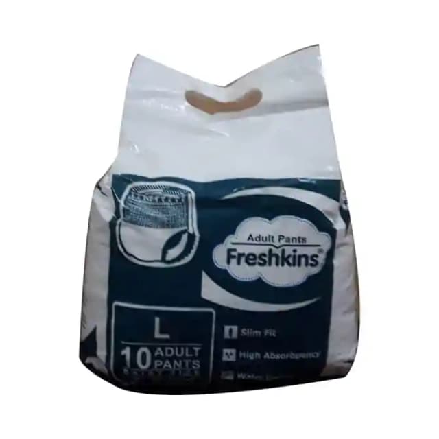 Freshkins Adult Pants Large (1 Packet Of 10 pieces)