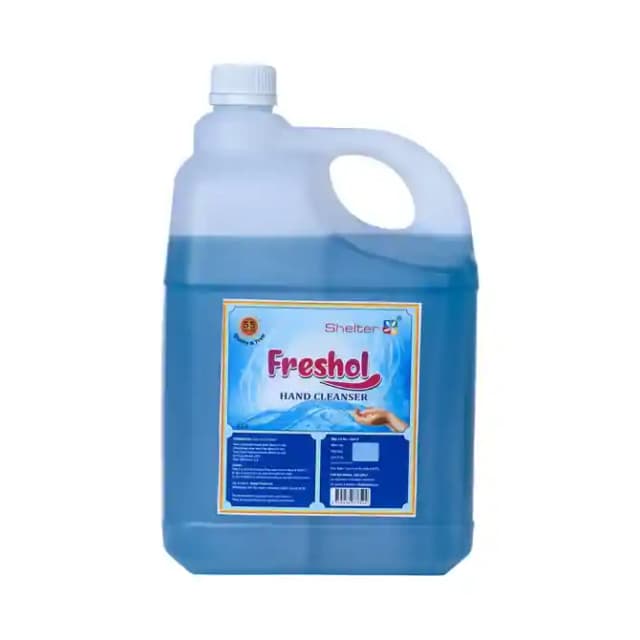 Freshol Hand Cleanser Sanitizer Buy 1 Get 1 Free (1 Canisterof5 Ltr Sanitizer)