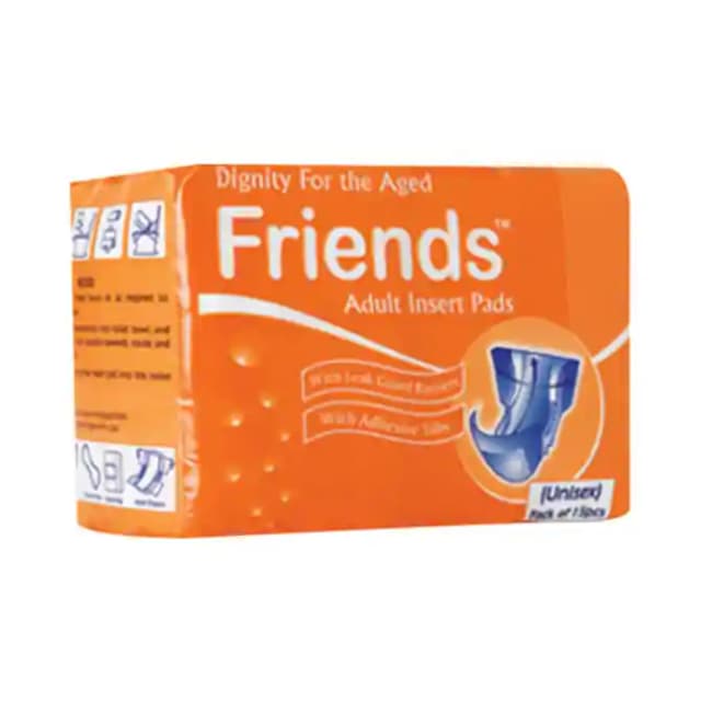 Friends Adult Insert Pads (1 Packet Of 15 pads)