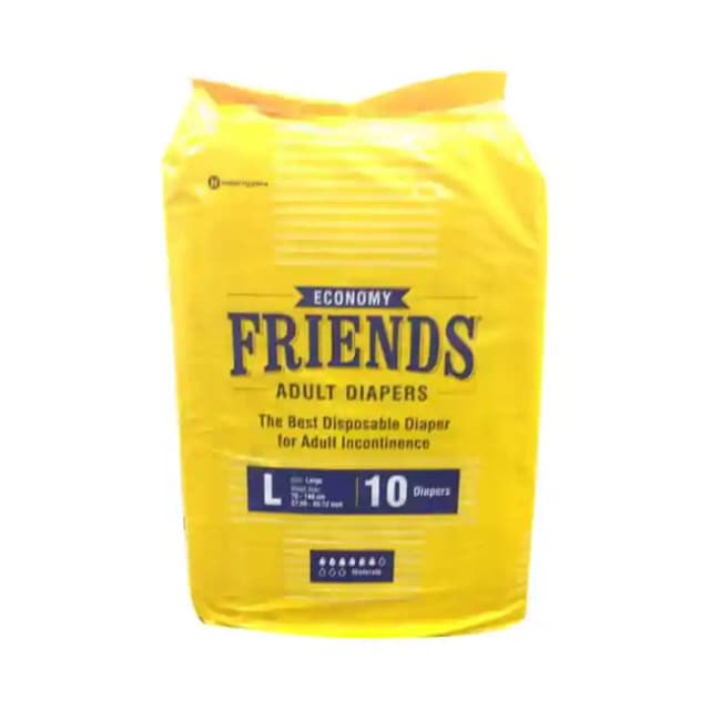 Friends Economy Adult Diaper Large (1 Packet Of 10 pieces)