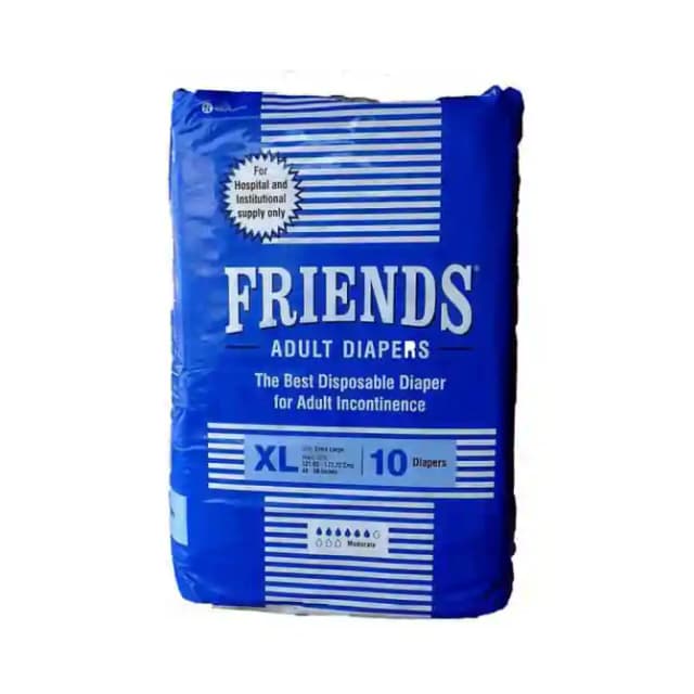 Friends Hospital Adult Diapers XL (1 Packet Of 10 pieces)