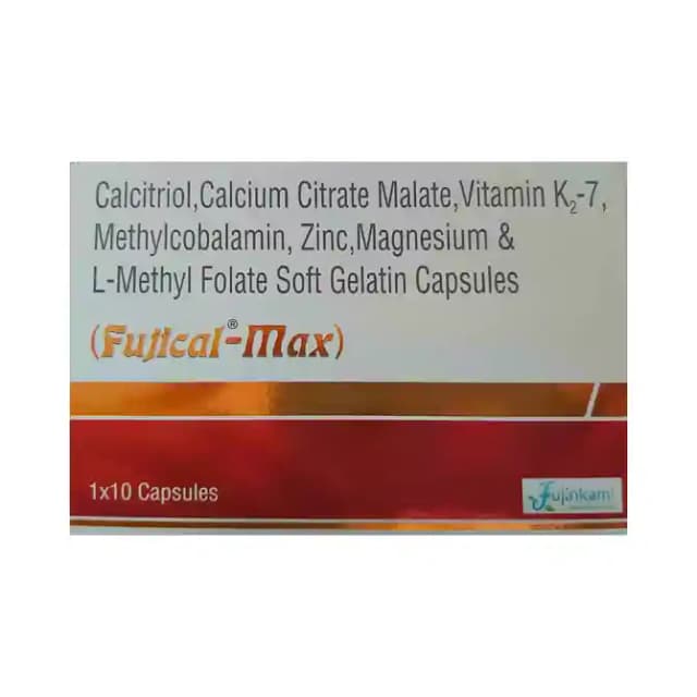 Fujical Max Soft Gelatin (10 soft gelatin capsules in 1 strip)